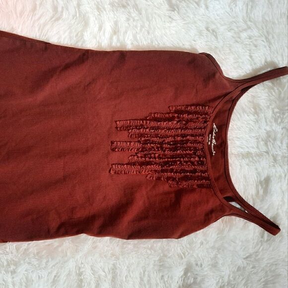 Eddie Bauer Ruffle Tank Top - Picture 2 of 8